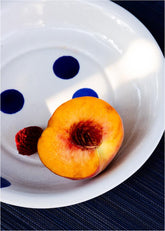 MAMAS Plate "Cobalt Dot"