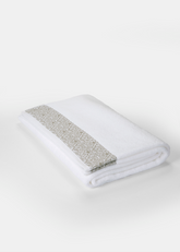 White Bath Towel