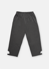 Grey Loose Women Trousers