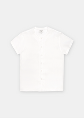 Keten Kısa Kollu Erkek Gömlek