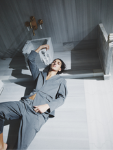 Grey Loose Men Trousers