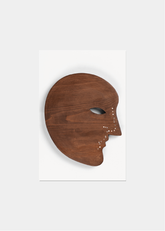 Postcard - face of light (between the cracks)