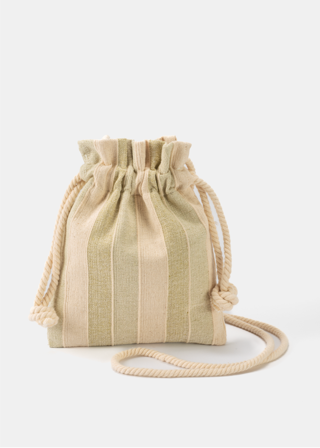 Mini Bag - Green Stripes