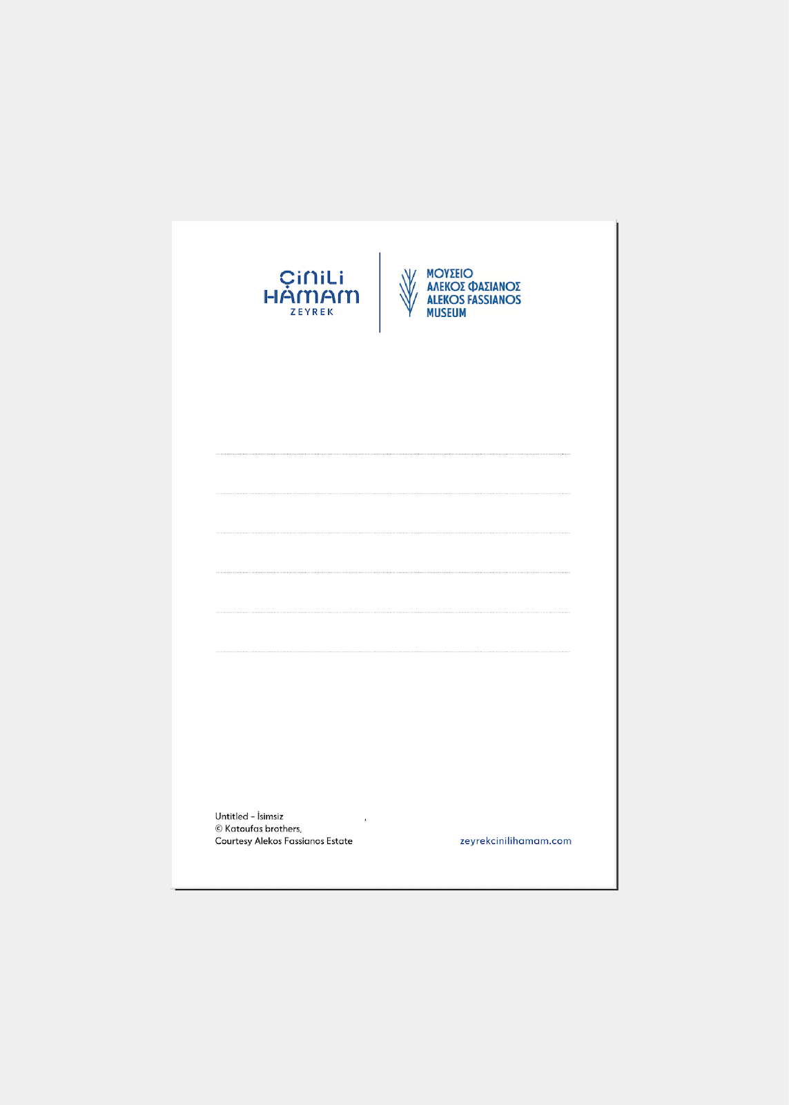 Postcard "Untitled"
