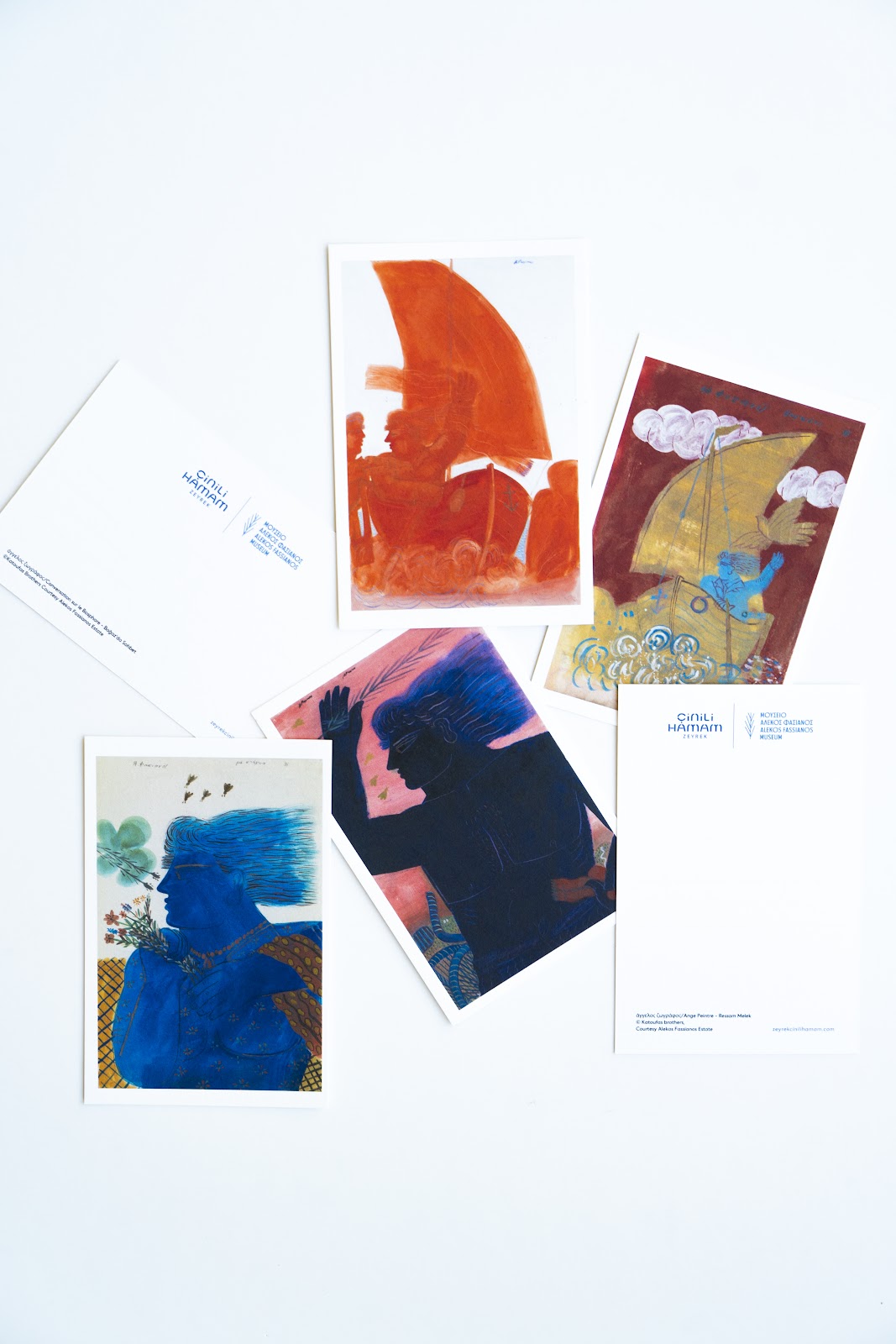 Postcard "Conversation on the Bosphorus"