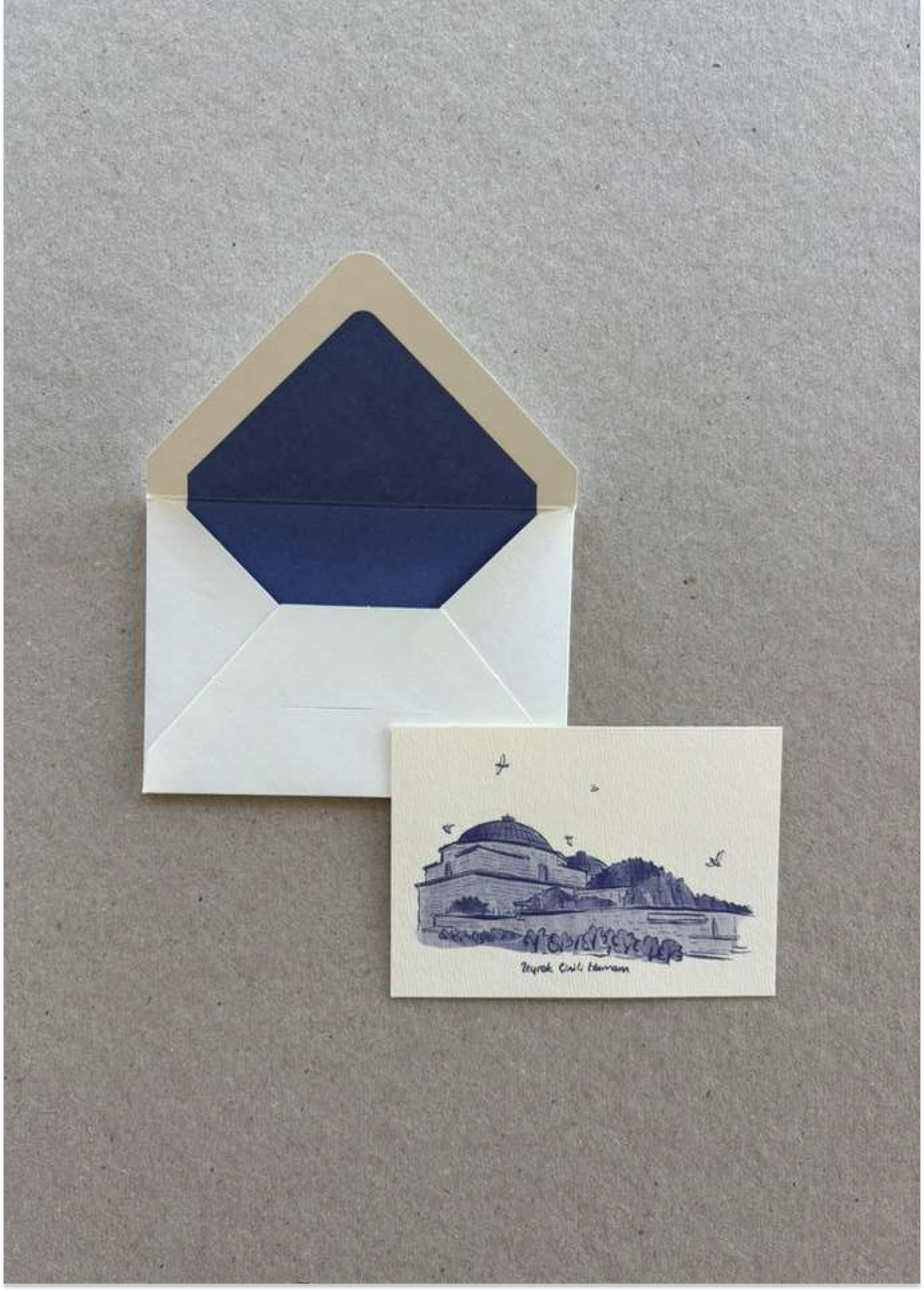 Thank you card - Zeyrek Çinili Hamam