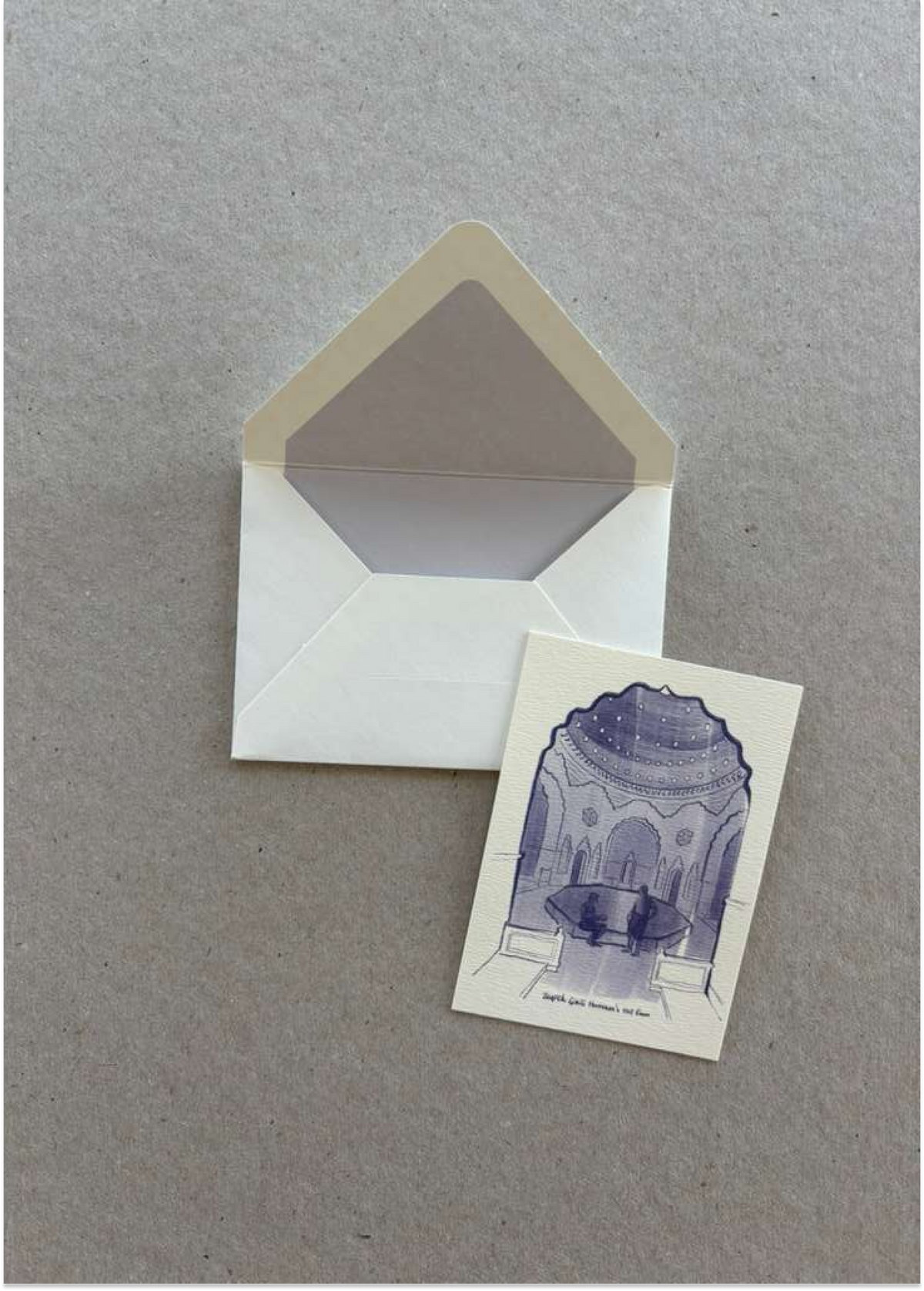 Thank you card - Zeyrek Çinili Hamam "Hot Room"