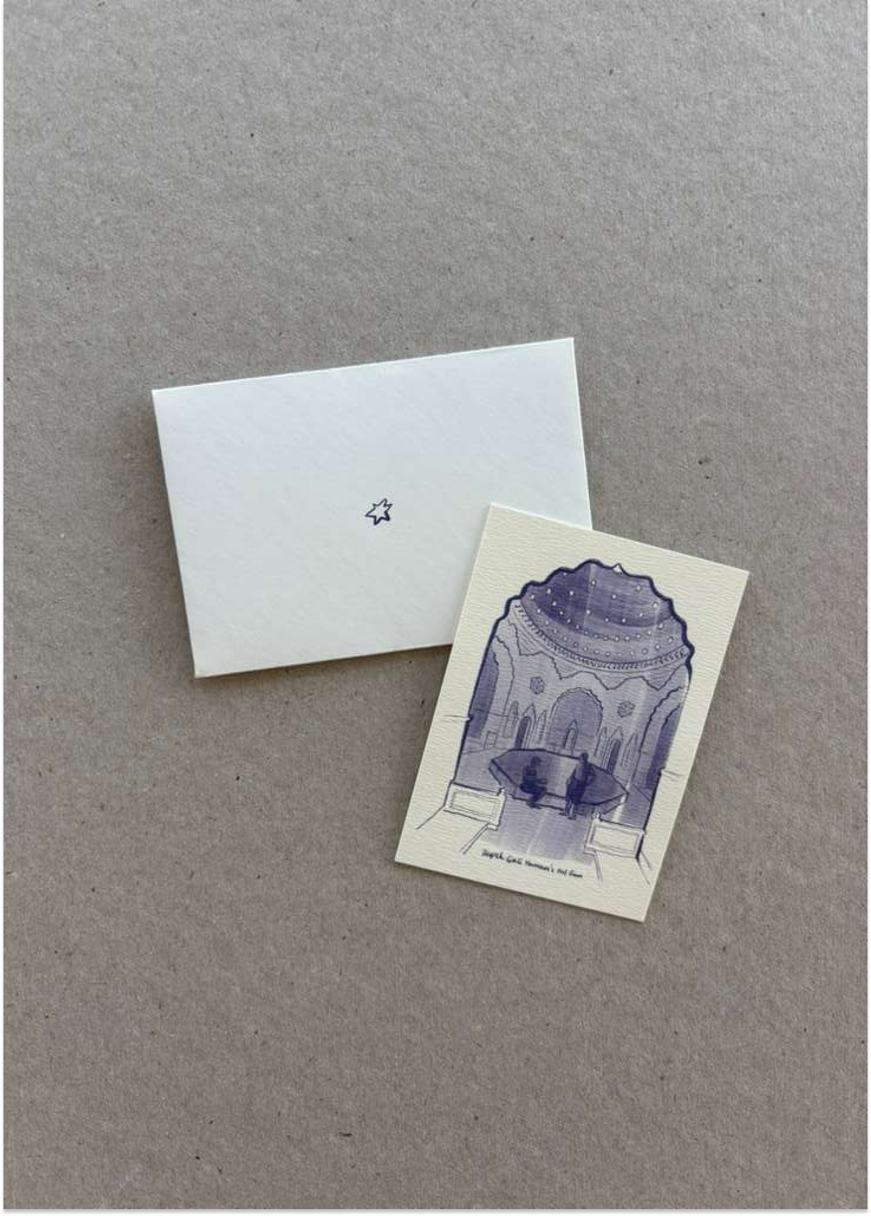 Thank you card - Zeyrek Çinili Hamam "Hot Room"