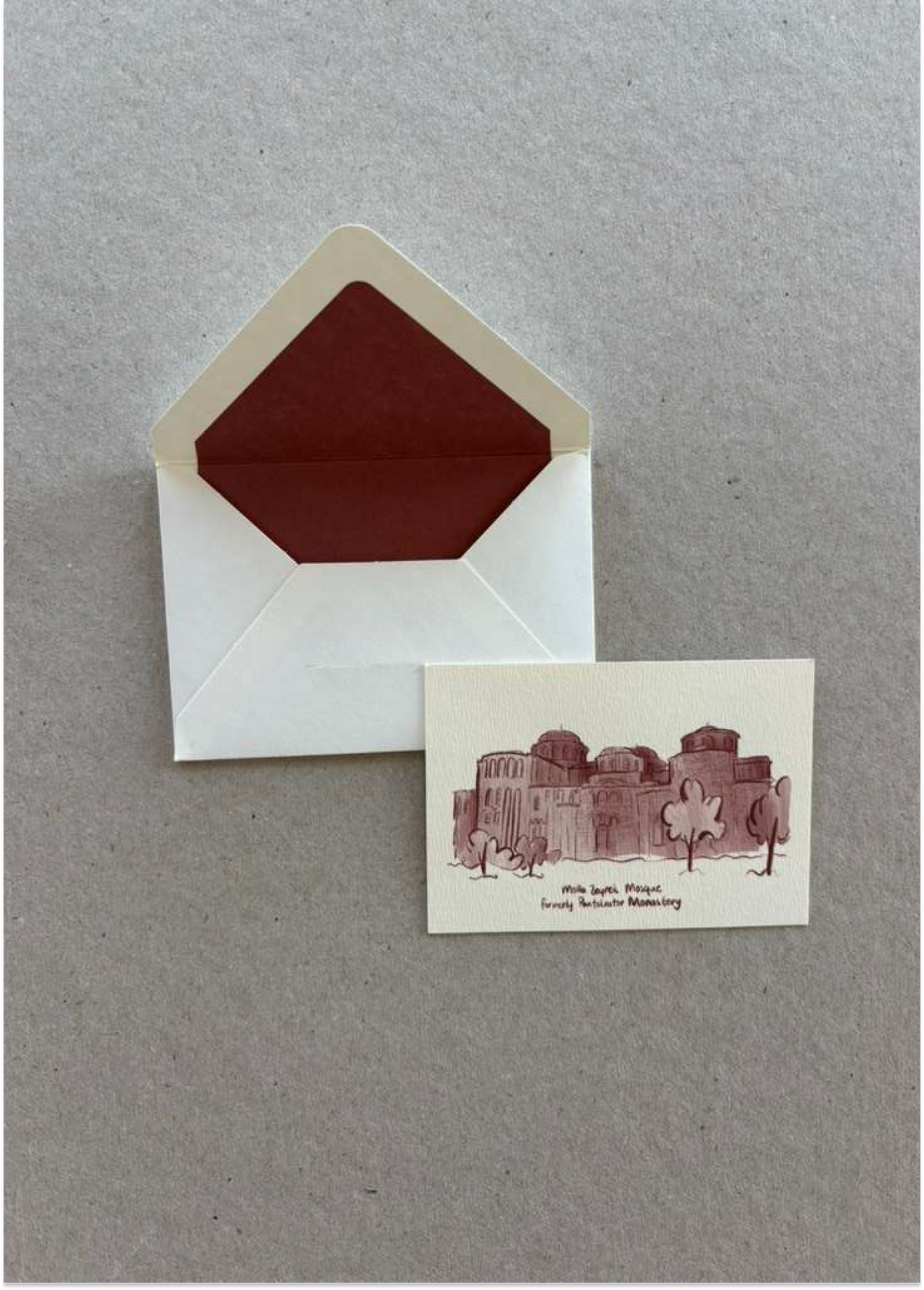 Thank you card - Pantokrator