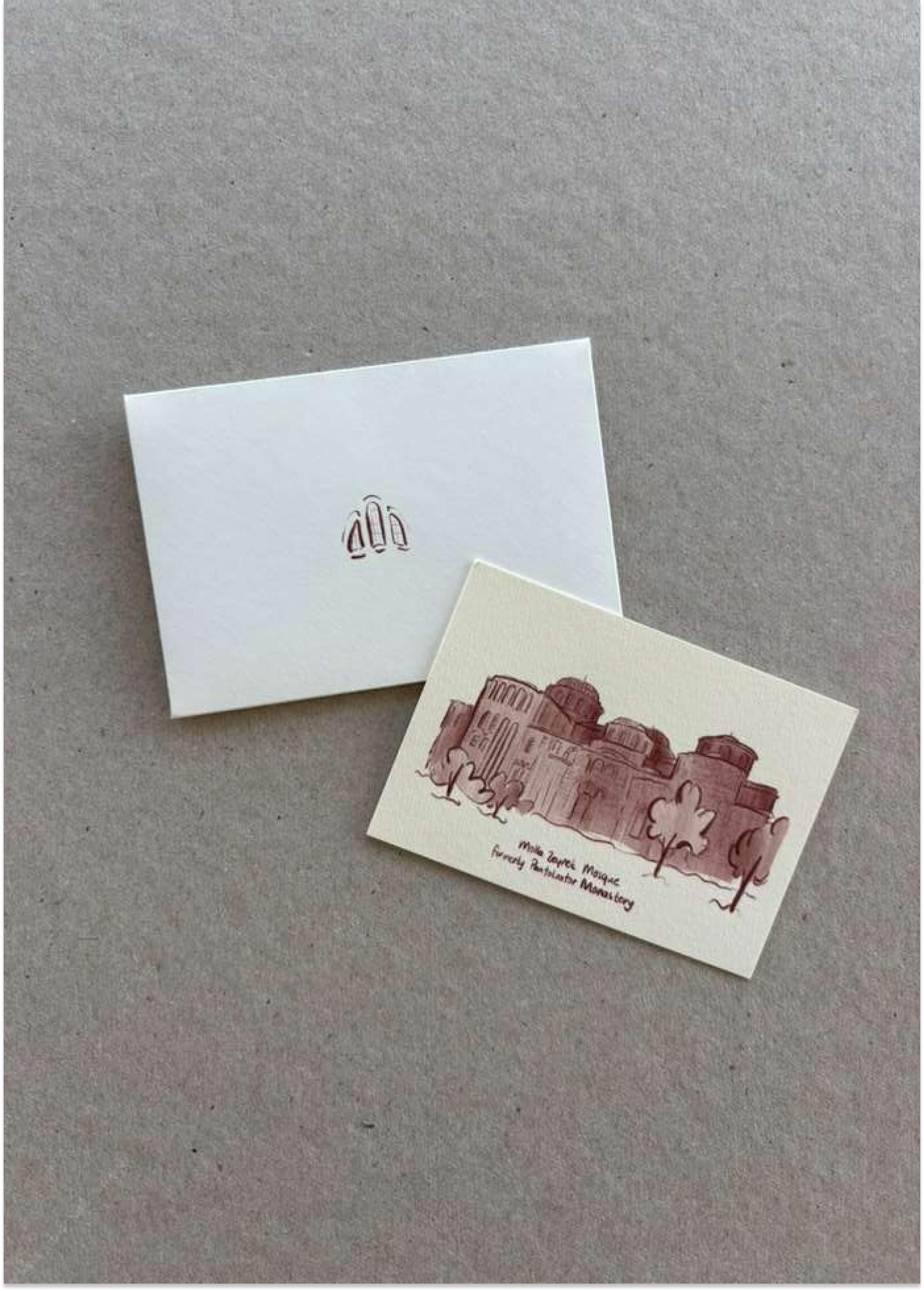 Thank you card - Pantokrator