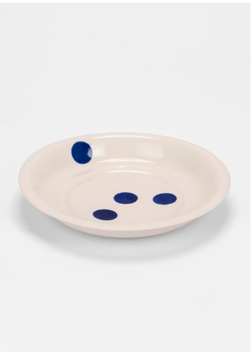 Mamas Plate - "Cobalt Dot"