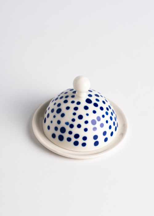 Mini BANU Bell & Plate "Dots"