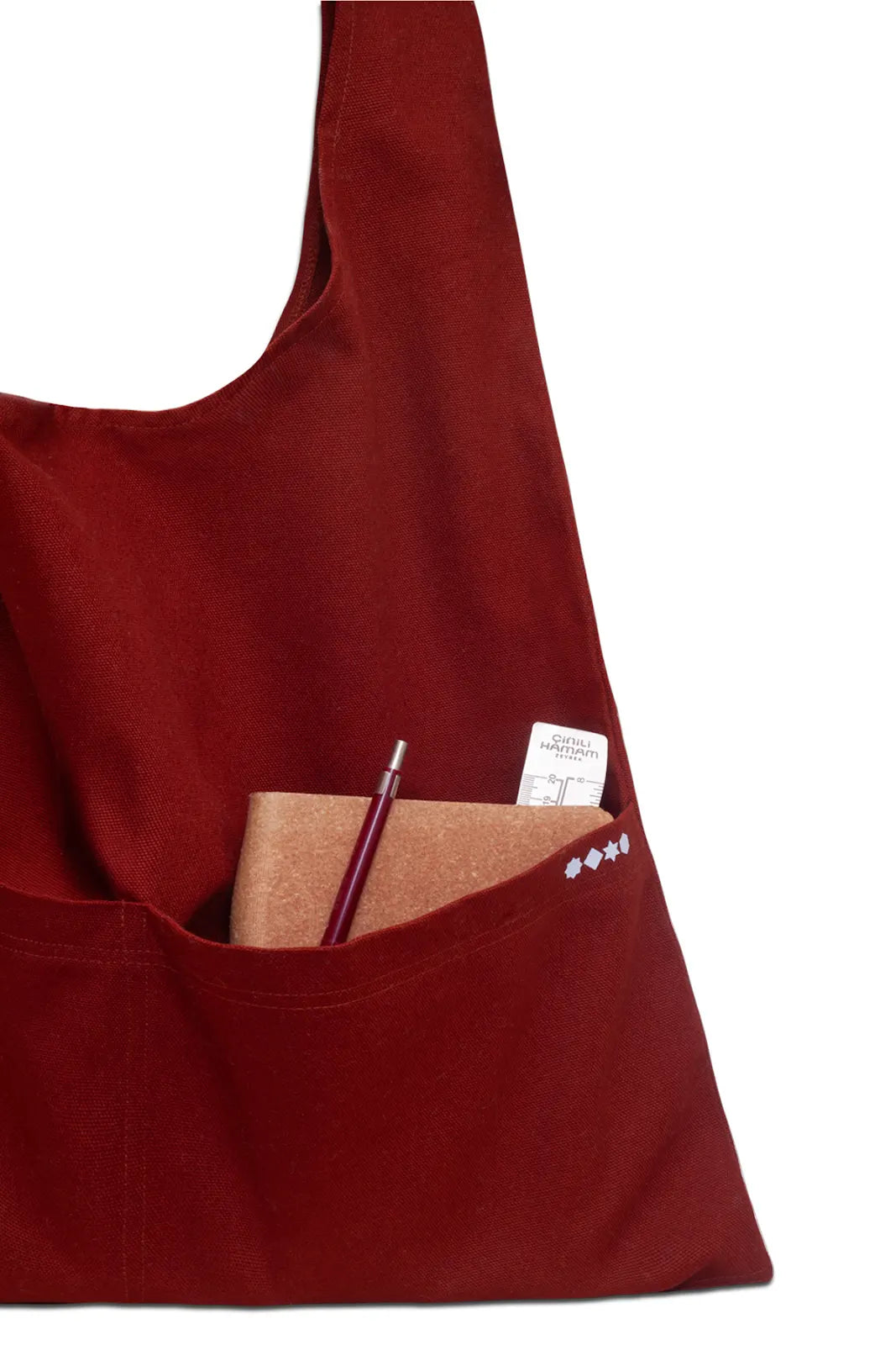 Zeyrek Çinili Hamam Bordo Çanta