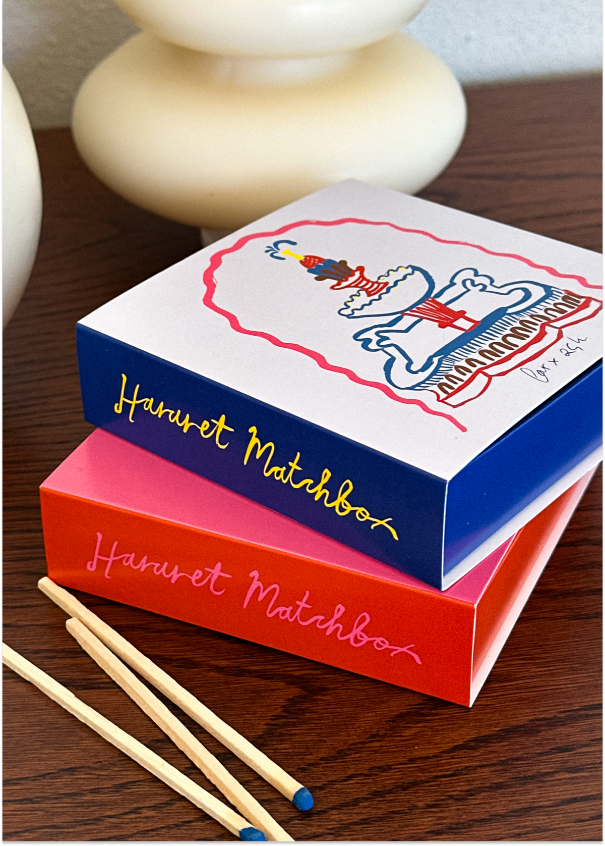 Hararet Matchbox - Blue