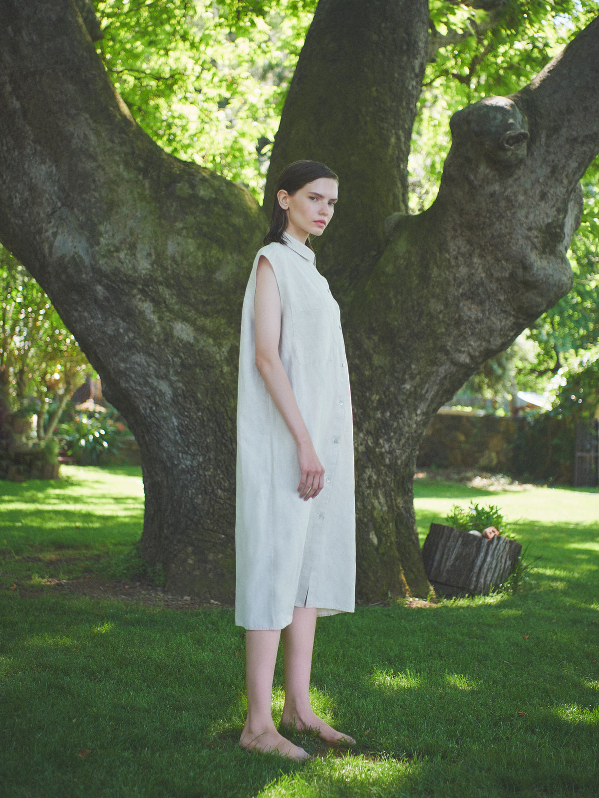 Kolsuz Gömlek Elbise