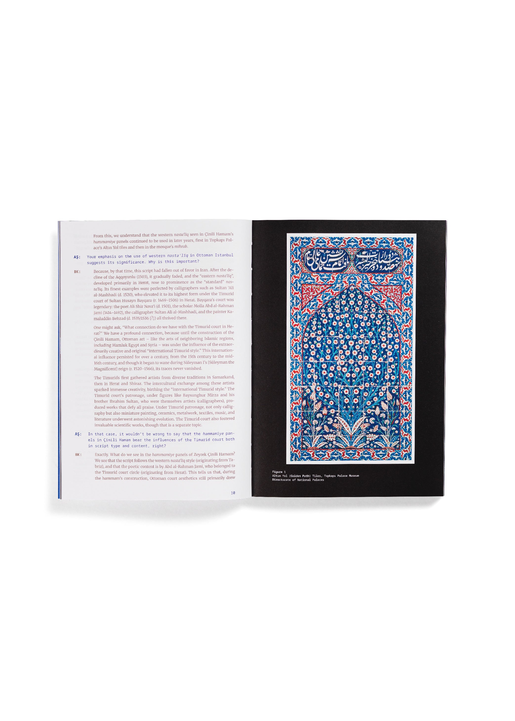 Poetry and Calligraphy at Zeyrek Çinili Hamam: A Conversation with Bora Keskiner